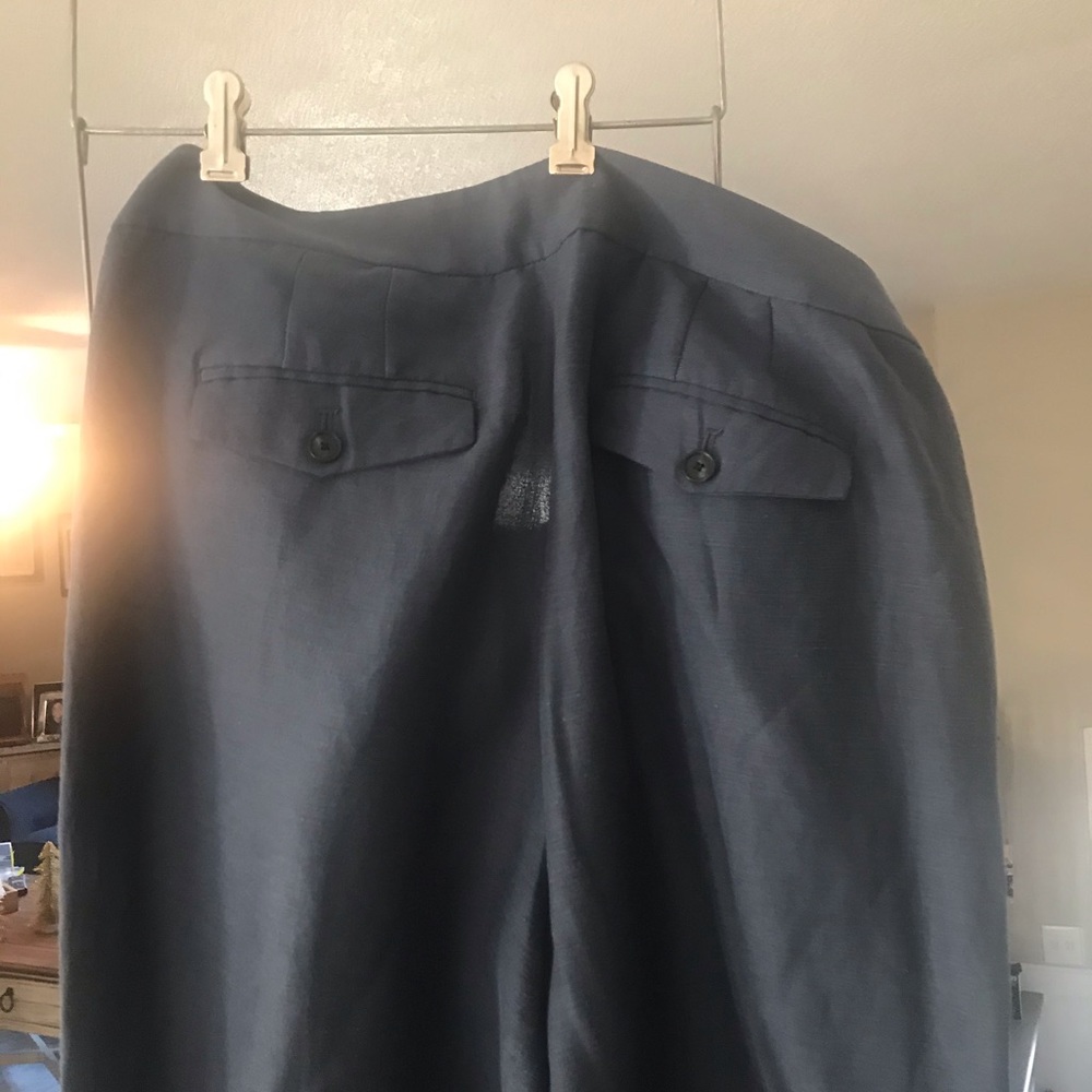 Loft Blue Rayon Womens Pants